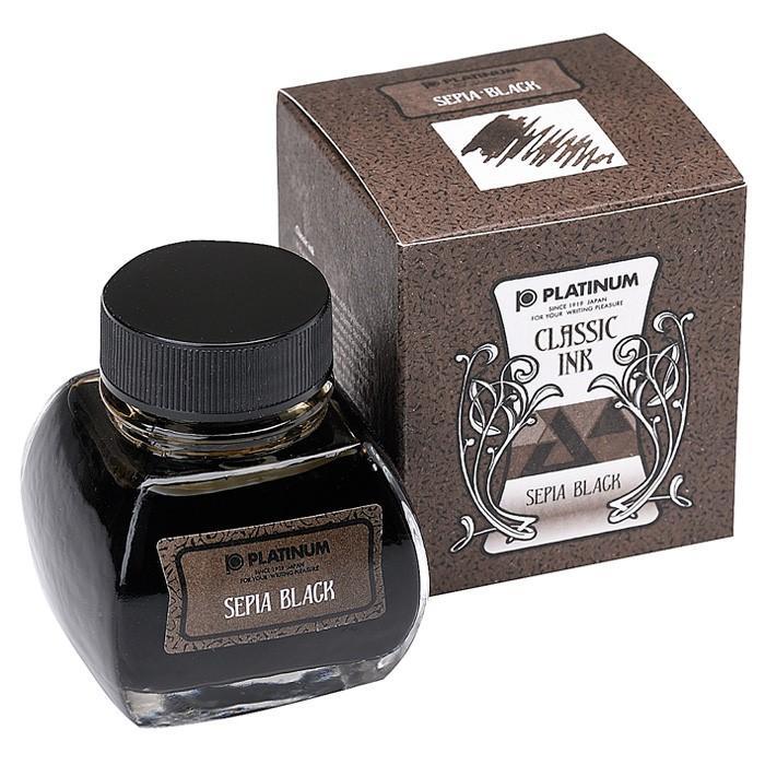Platinum Ink Bottle Dyestuff Classic 60ml - Sepia Black