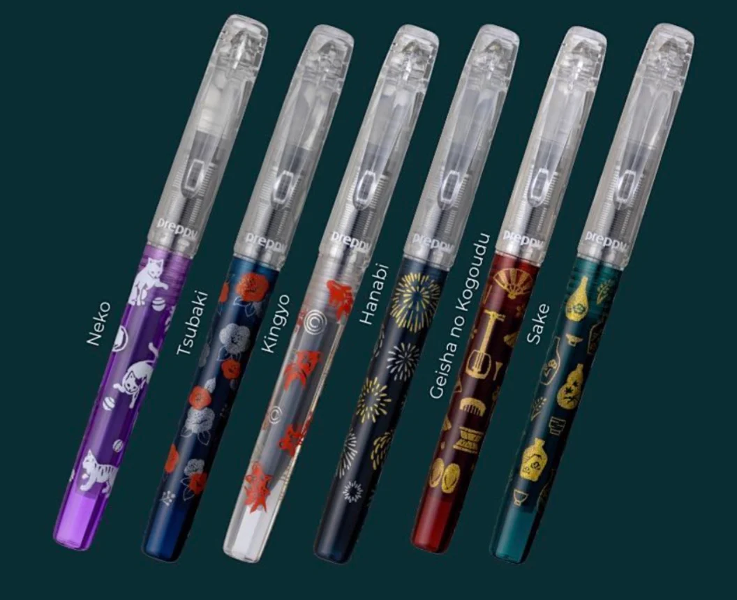 Platinum Preppy Wa Fountain Pen (3rd Edition) 2025  - Hanabi (Fireworks) - Image 2