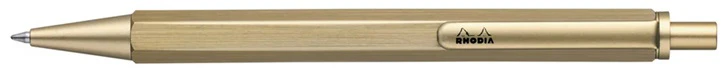 Rhodia Ballpoint Pen 0.7 mm Gold