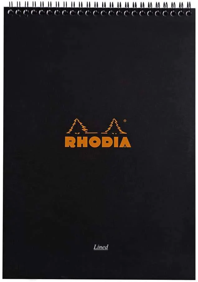 Rhodia Classic Wirebound A4 Notepad # 18 - Ruled