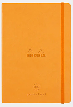 Rhodia premium staple notebook - Perpetual Planner - Image 2