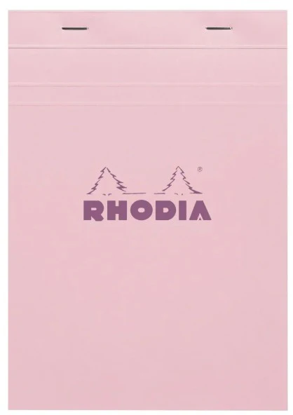 Rhodia Stapled Notepads No 16 Color - A5 Grid - Image 3