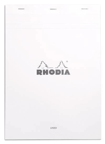 Rhodia White Ice Pad No. 18 - A4 - Lined