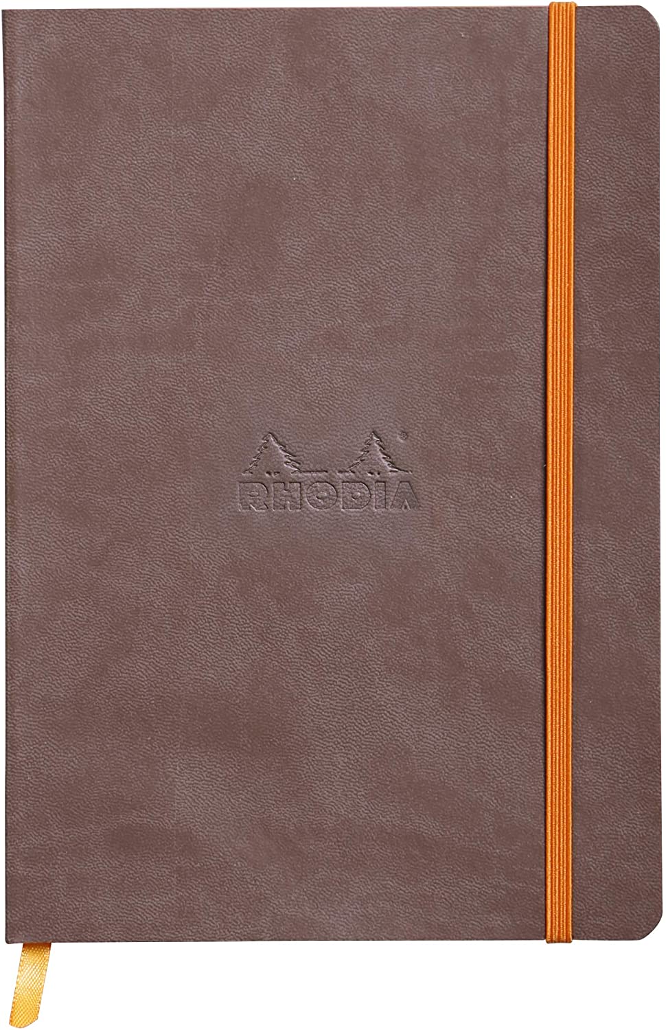 Rhodiarama Soft cover notebook A5 Lined - Chocolate