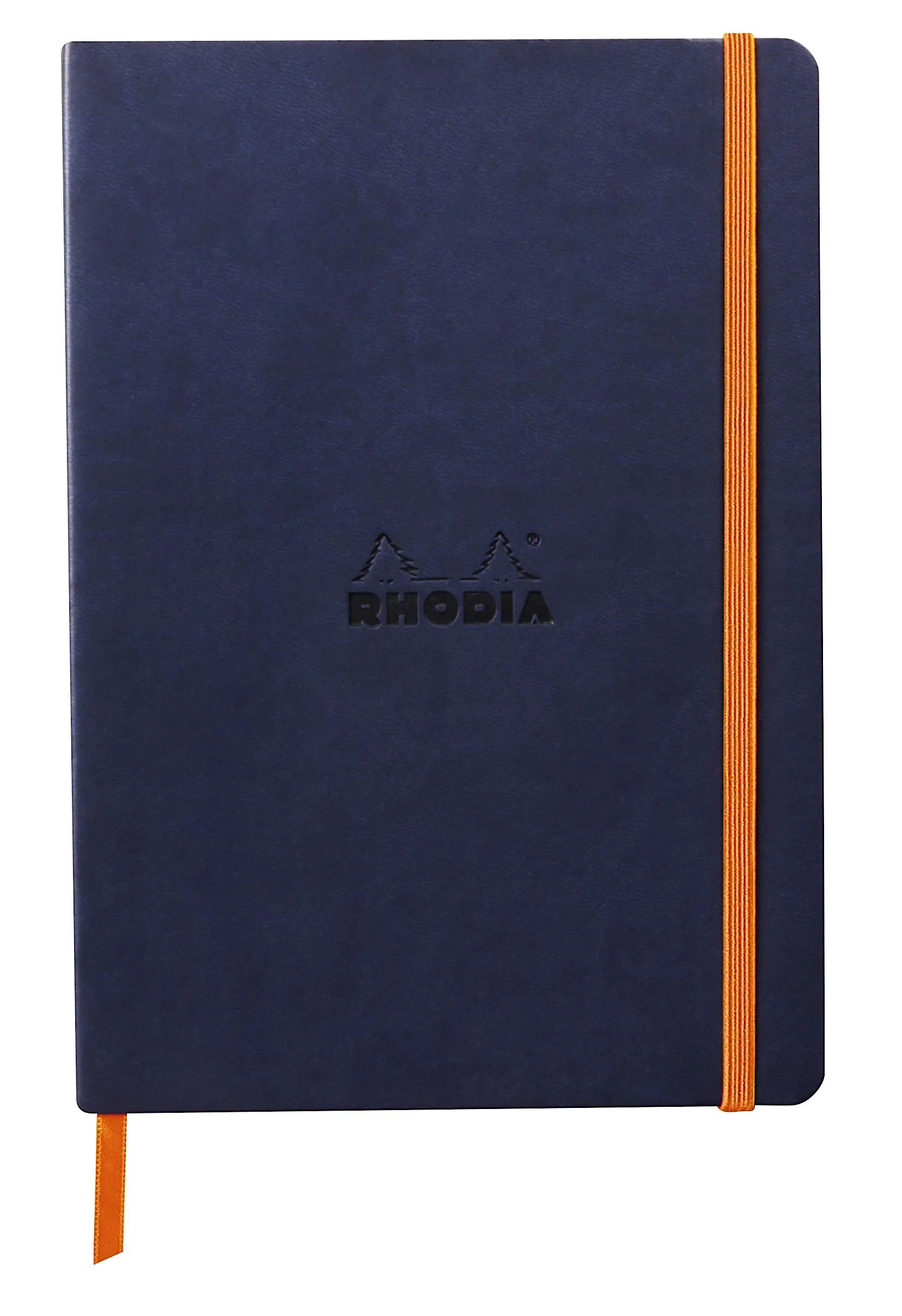 Rhodiarama Soft cover notebook A5 - Lined Midnight Blue