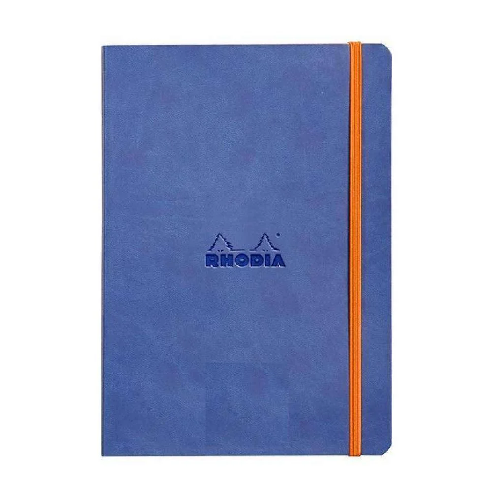 Rhodiarama Softcover Notebook A5 Lined - Sapphire