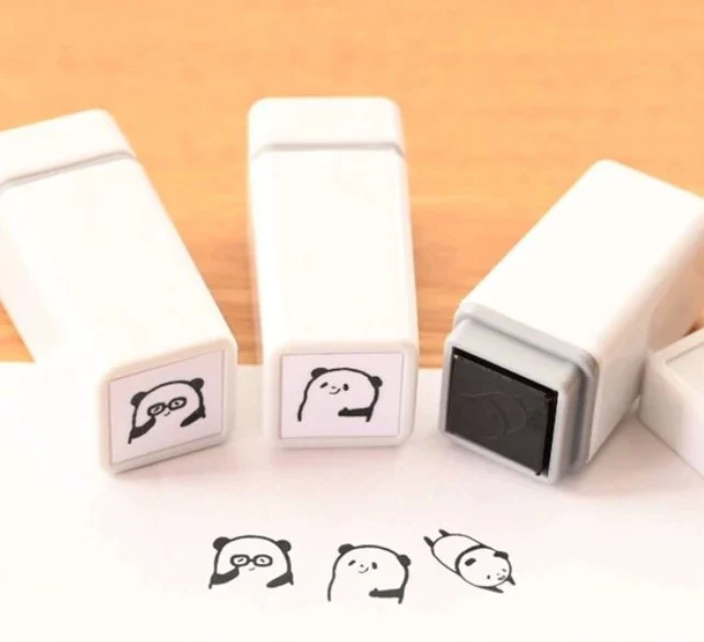 SANBY Mini Stamp Panda - Set of 3 - Image 2