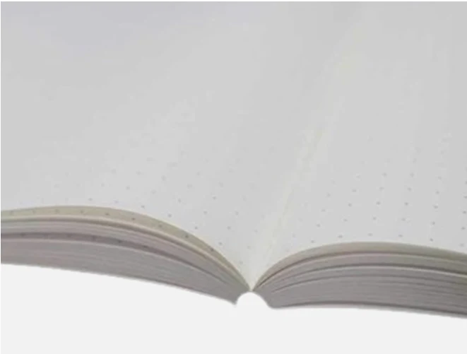 Sanzen Tomoe River FP Hardcover Notebook A5 White 52gsm Dotted (368 Pages) - Image 2