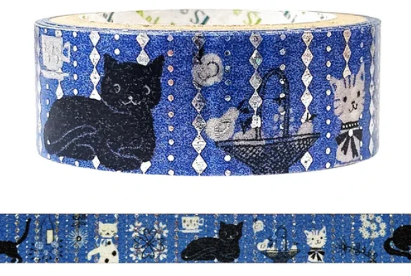 SEAL-DO Washi Tape – Black Cat