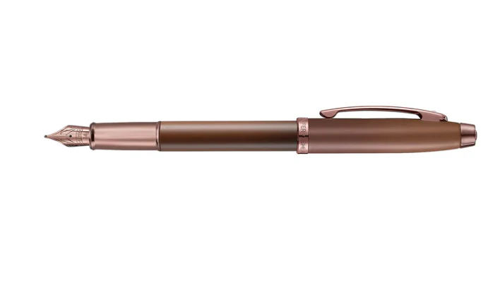 Sheaffer 100 Coffee Edition Fountain Pen with PVD Trims