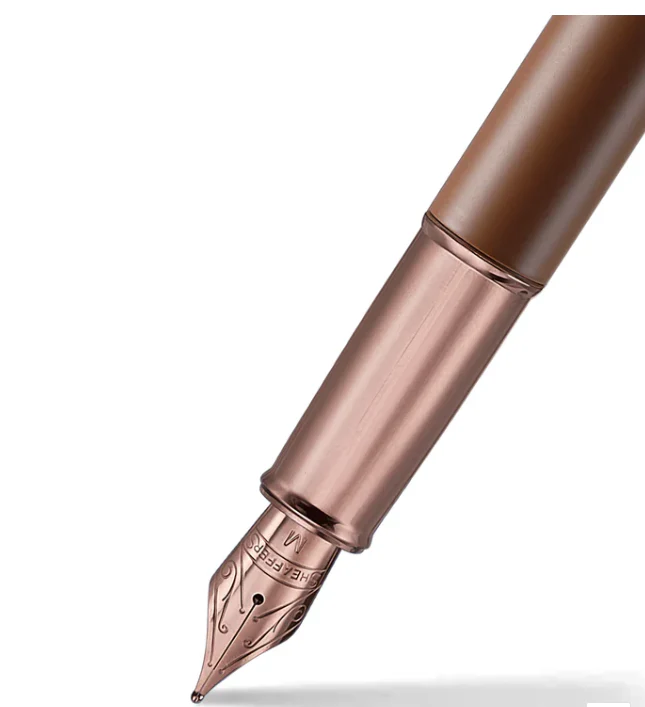 Sheaffer 100 Coffee Edition Fountain Pen with PVD Trims - Image 2