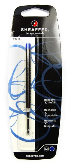 Sheaffer Ballpoint Refill "K" Style in Blister Card M - Image 2
