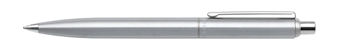 Sheaffer Sentinel Ballpoint Pen - Brushed Chrome Barrel with Chrome Cap