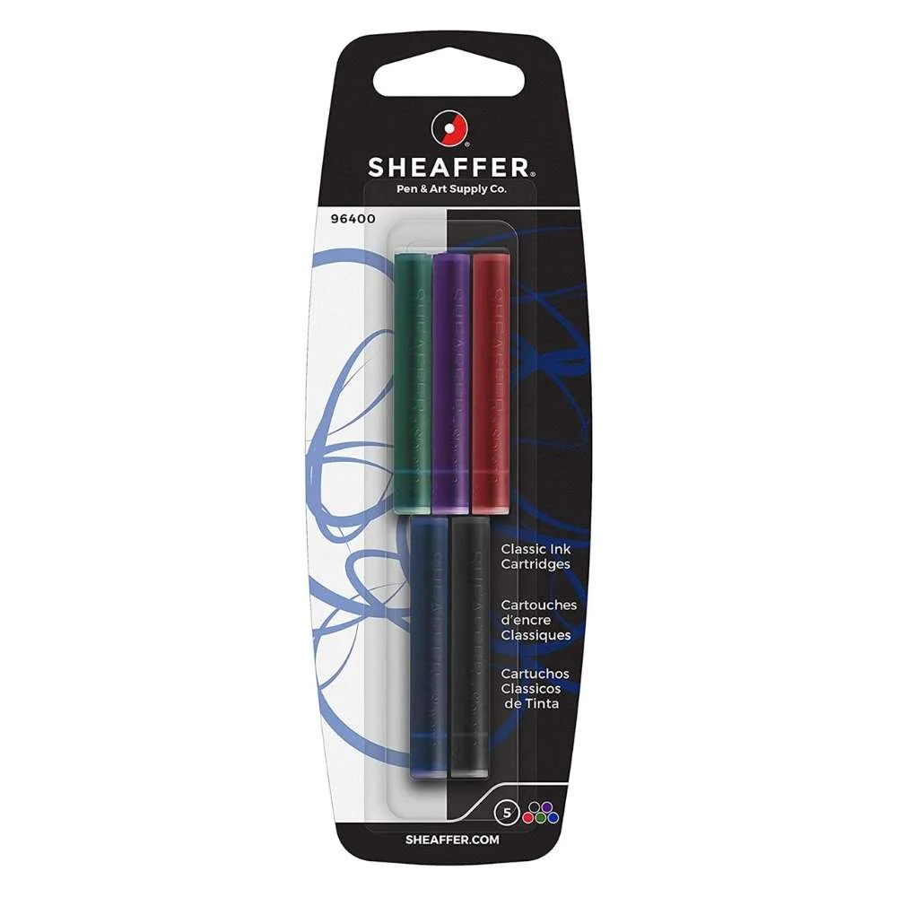 Sheaffer Skrip Ink Cartridges - Assorted Colours