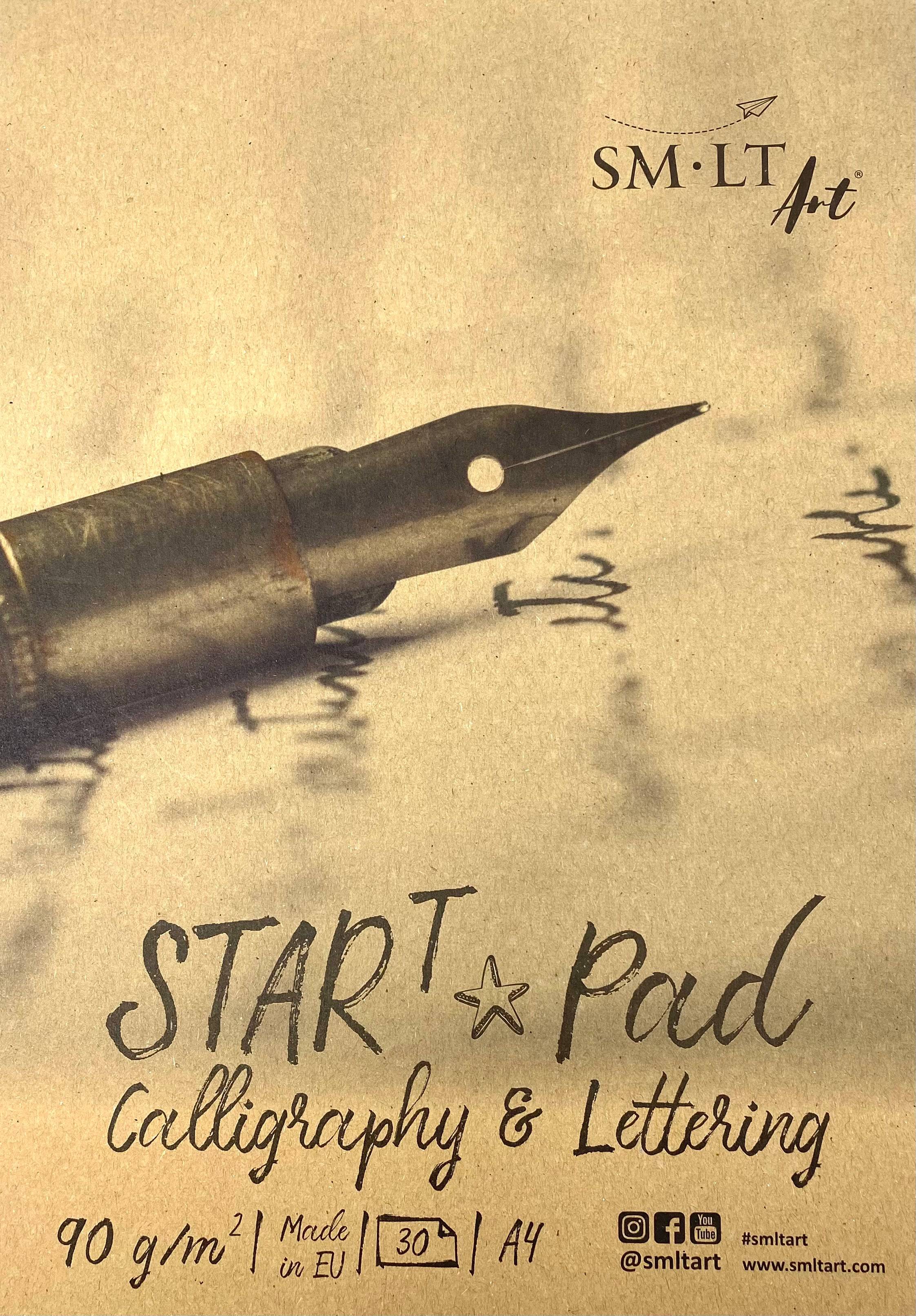 SM-LT Calligraphy & Lettering STAR T Pad A4