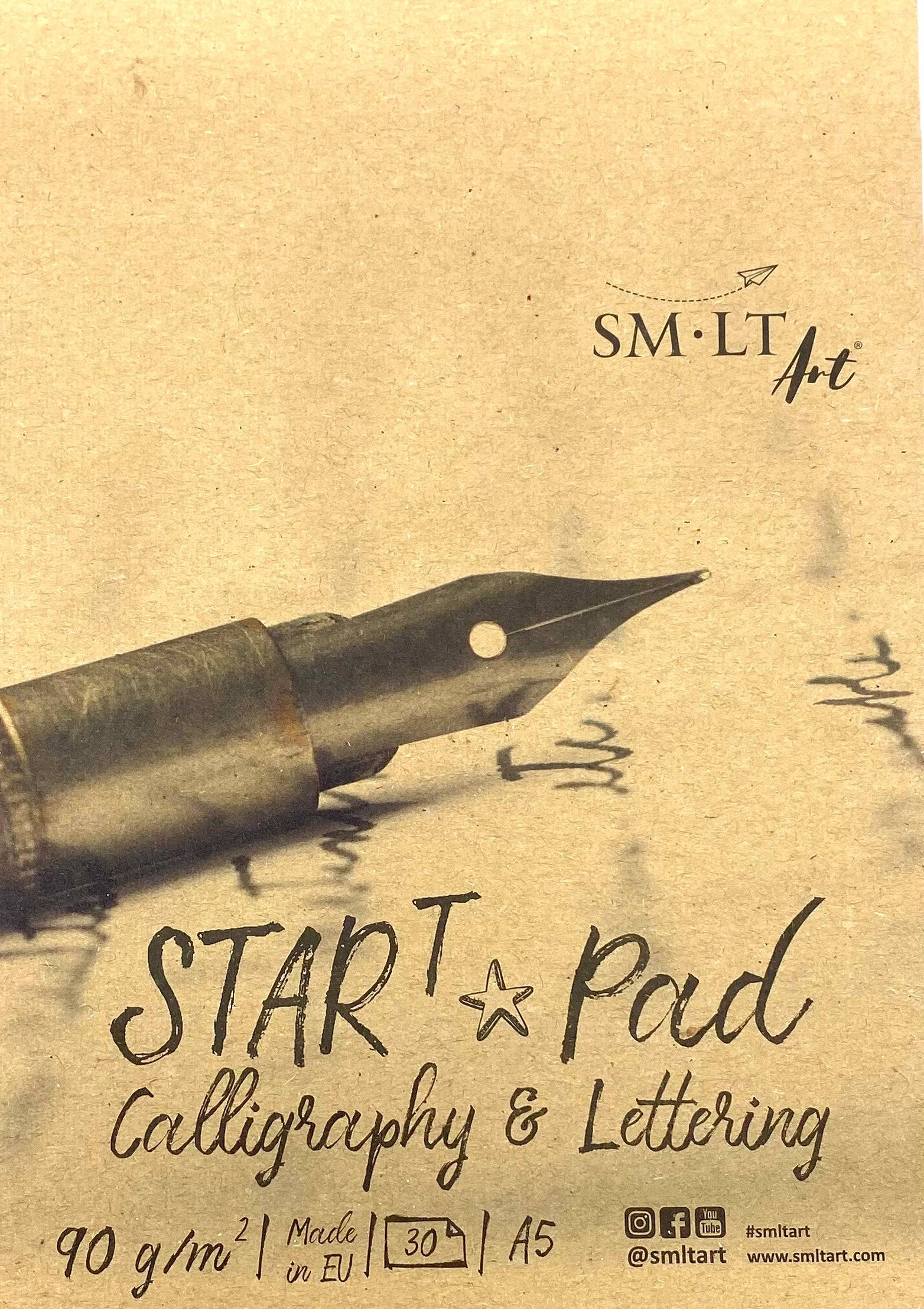 SM-LT Calligraphy & Lettering STAR T Pad A5