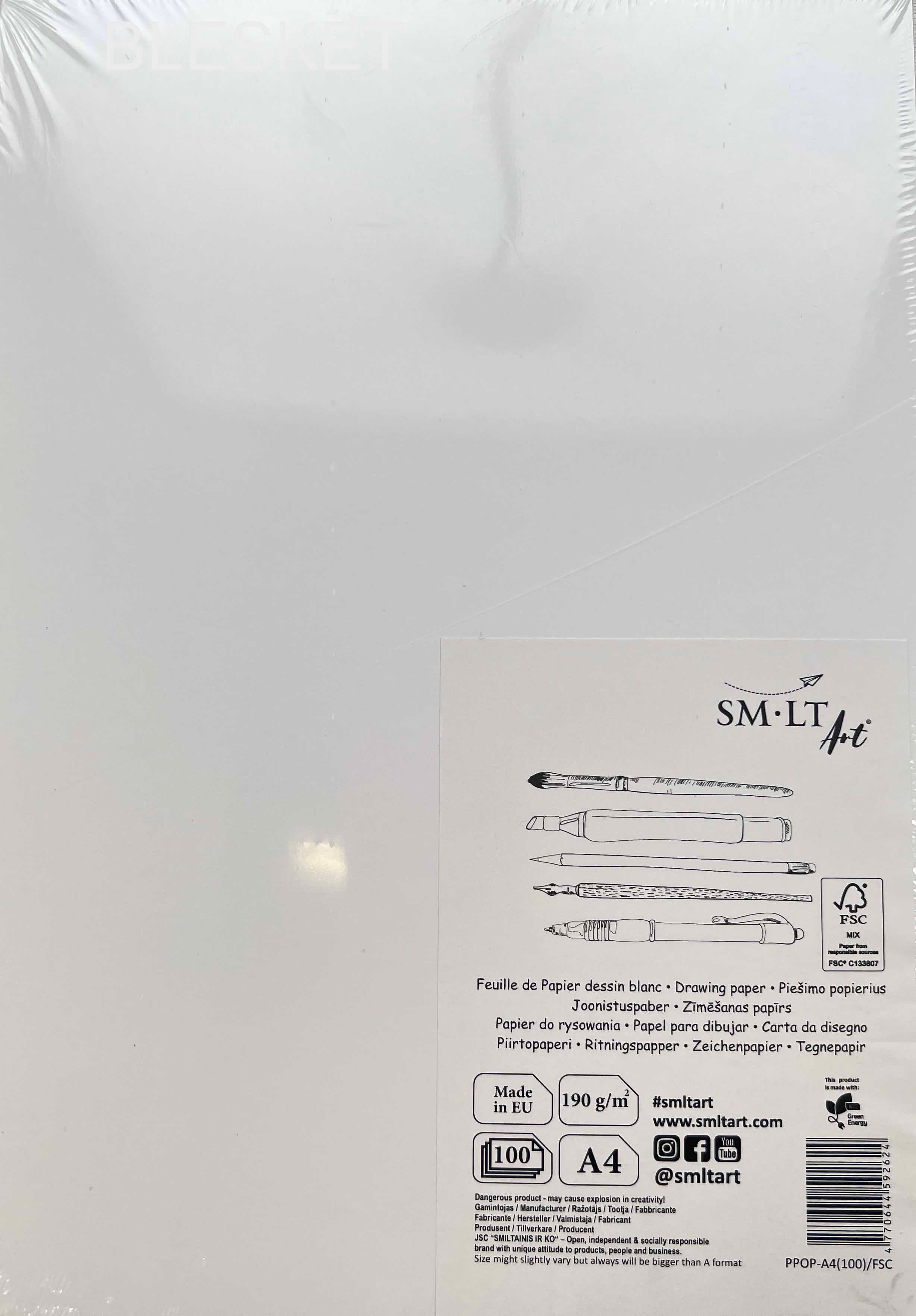 SM-LT Painting Paper 100 Sheets A4