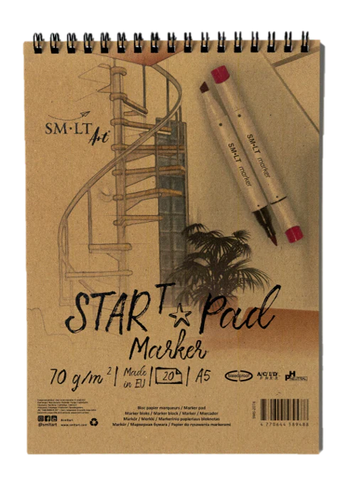 SM-LT Spiral STAR T pad Marker A5