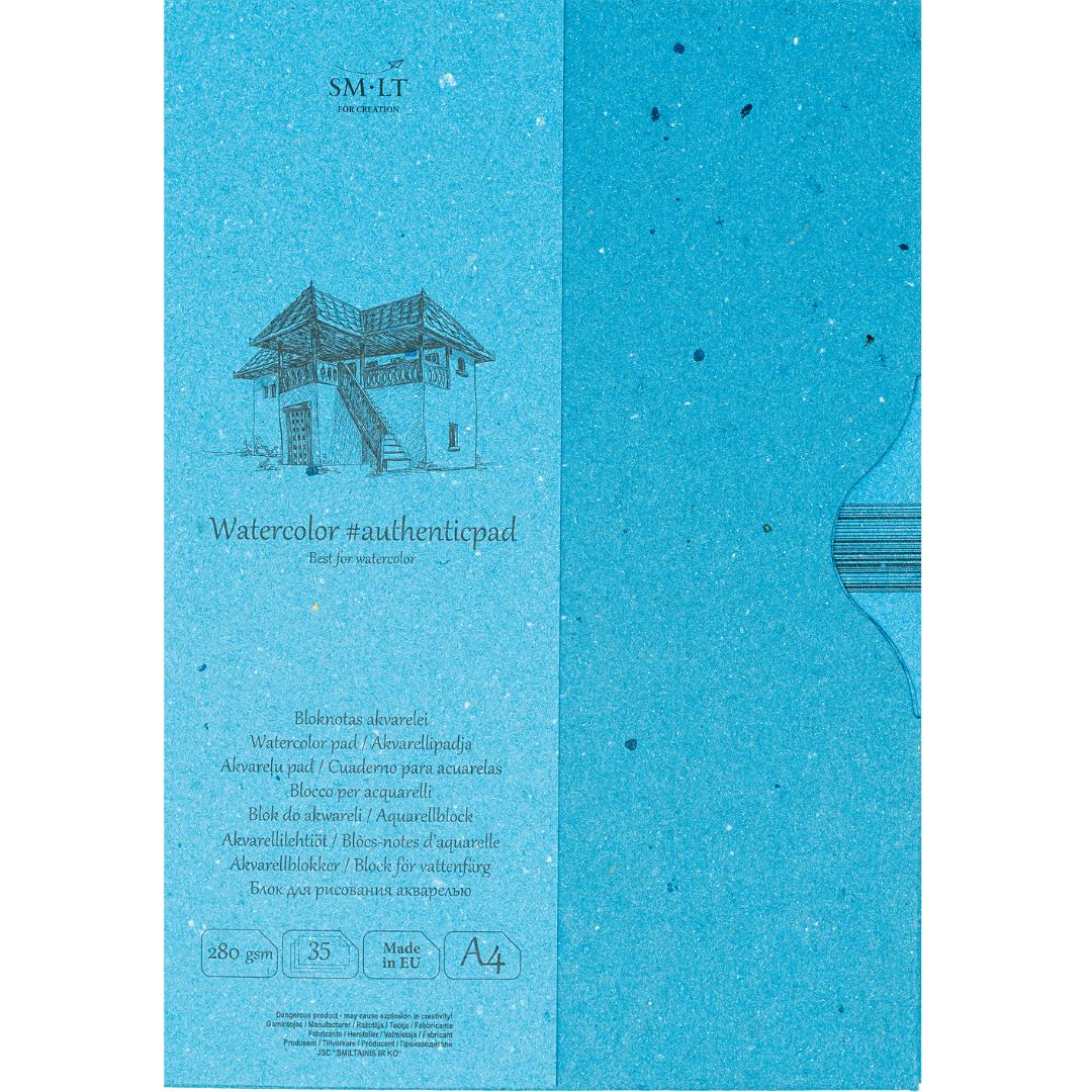 SM-LT Watercolor pad Authentic in folder A4