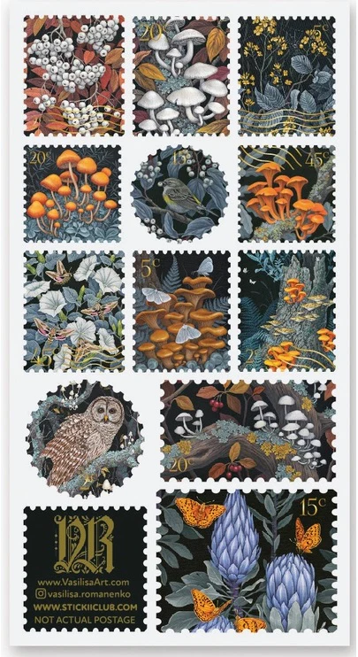 STICKII Enchanted Forest Blooms Sticker Sheet