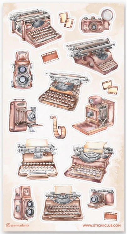 STICKII Old Memories Sticker Sheet