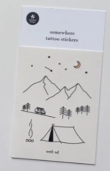 Suatelier Design Somewhere Tattoo Stickers – Be Free