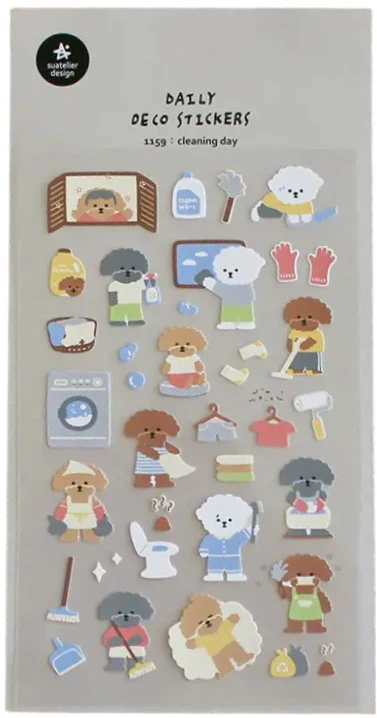 Suatelier Design Stickers – Cleaning Day