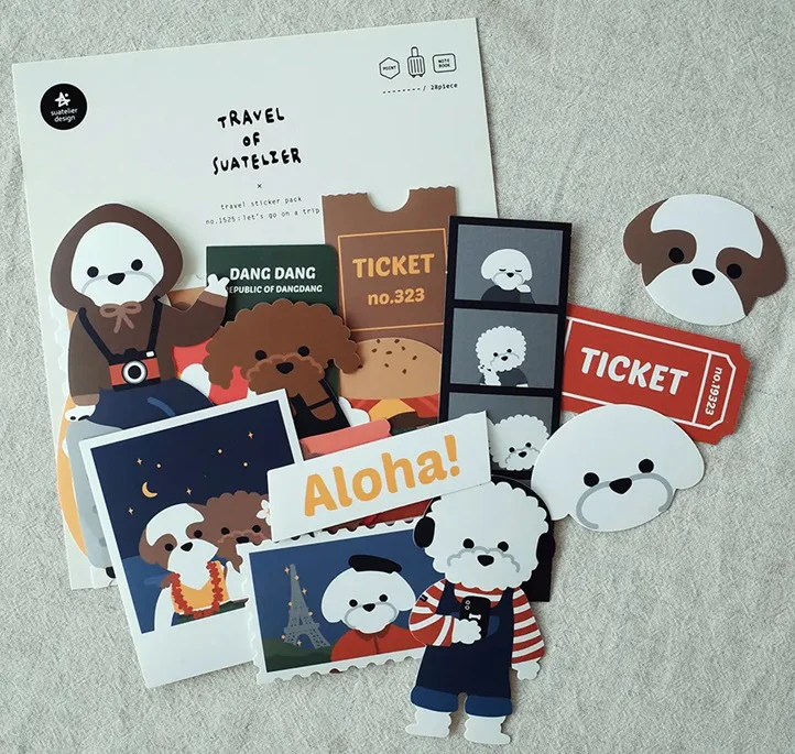 Suatelier Design Stickers – Let's Go On A Trip