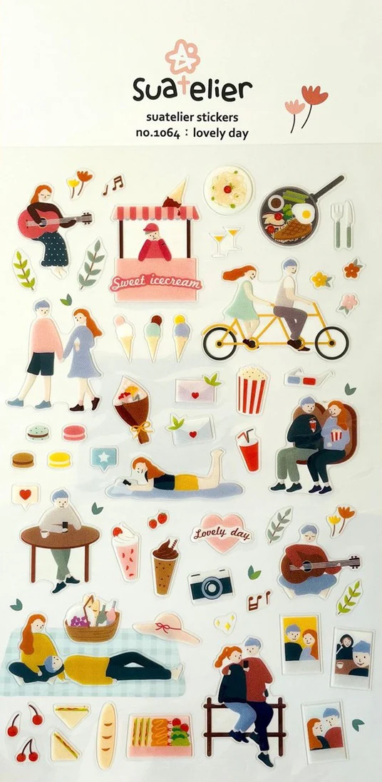 Suatelier Design Stickers – Lovely Day