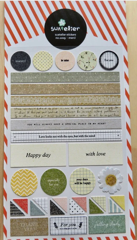 Suatelier Design Stickers – Merci - Image 2