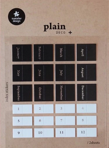 Suatelier Design Stickers – Plain 45