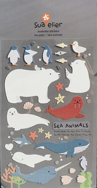 Suatelier Design Stickers – Sea Animals