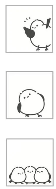 Sun-Star Pyokkori Stamp Long-tailed Tit - Image 2