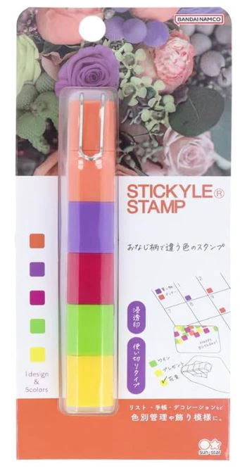 Sun-Star STICKYLE Stamp – Bouquet in Dream