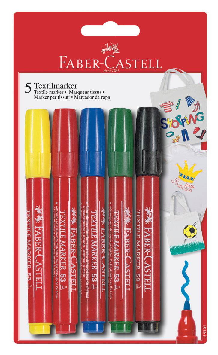 Texttile Marker set of 5