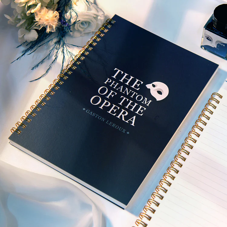 The Phantom of the Opera - Gaston Leroux - Notebook - A5