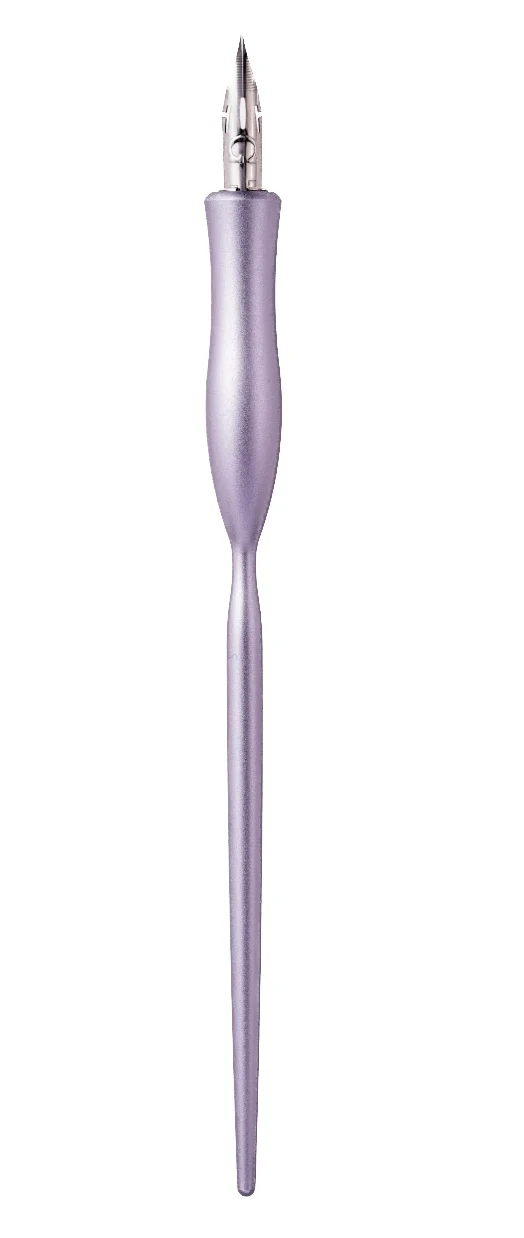 Tom's Studio Flourish Calligraphy Pen - Lilac (Straight)