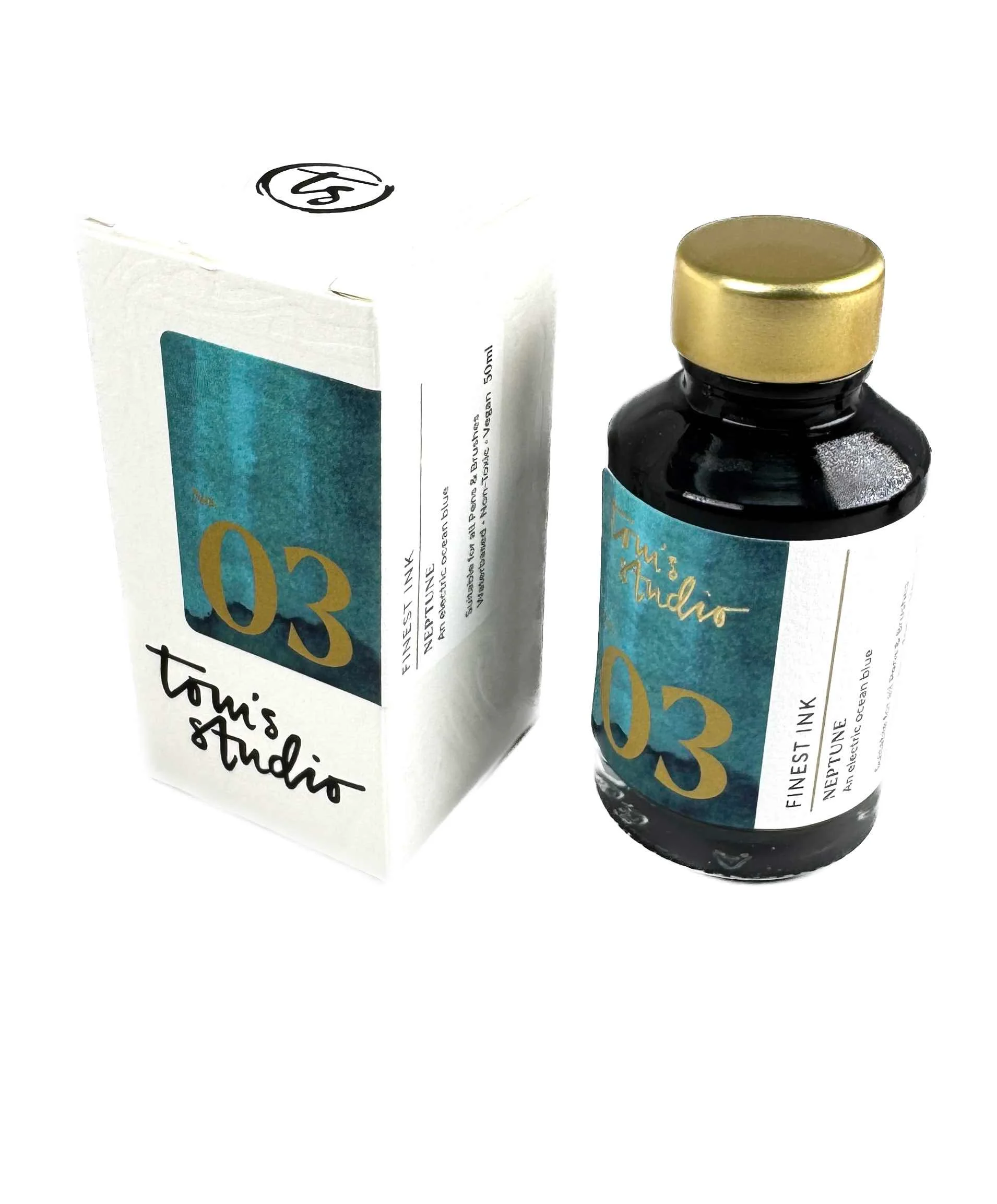 Tom's Studio Fountain Pen Ink - Neptune No. 03