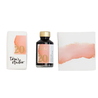 Tom's Studio Fountain Pen Ink Peaches & Cream No. 20 - Image 2