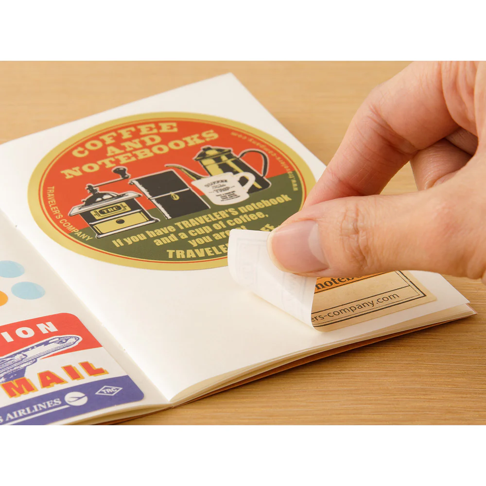 TRAVELER’S notebook Passport Size Refill Sticker Release Paper - Image 4