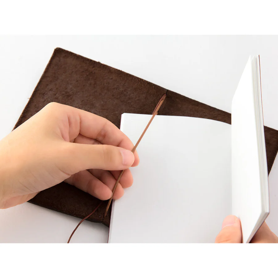 TRAVELER'S Notebook Beginners Brown - Passport Size - Image 3