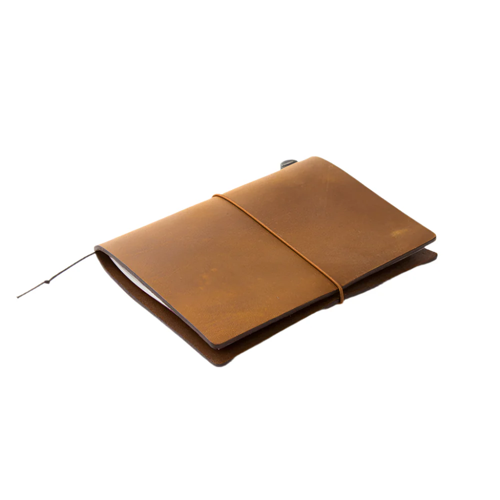 TRAVELER'S Notebook Beginners Camel - Passport Size