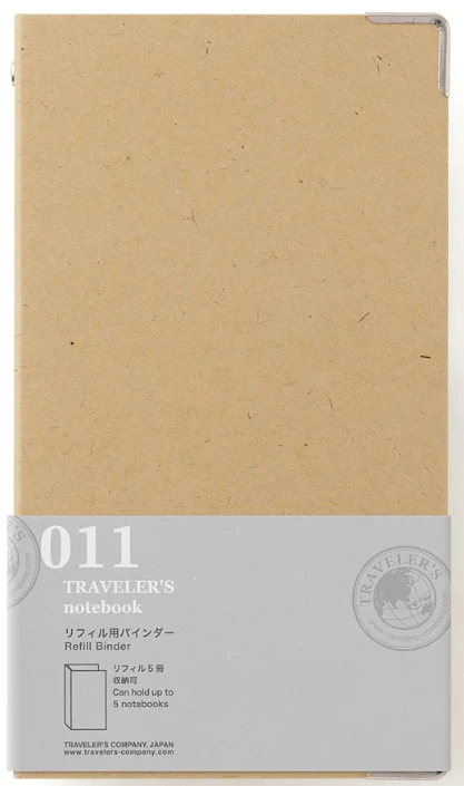 TRAVELER'S Notebook Refill 011 Binder (Regular Size)