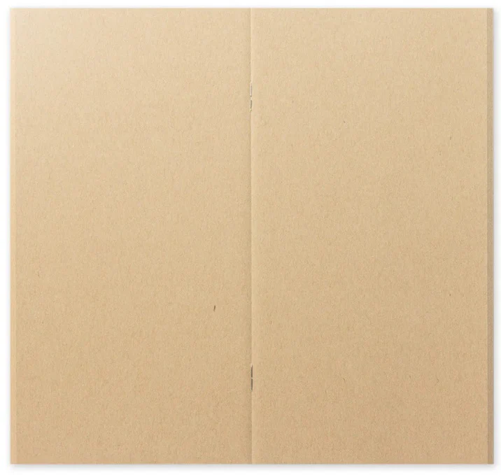 TRAVELER'S Notebook Refill 014 Kraft Paper Notebook (Regular Size) - Image 2