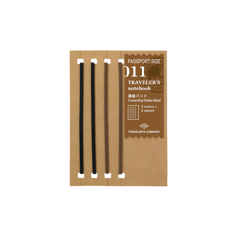 TRAVELER'S Notebook Refill Passport Size -  Connecting Rubber Band 011