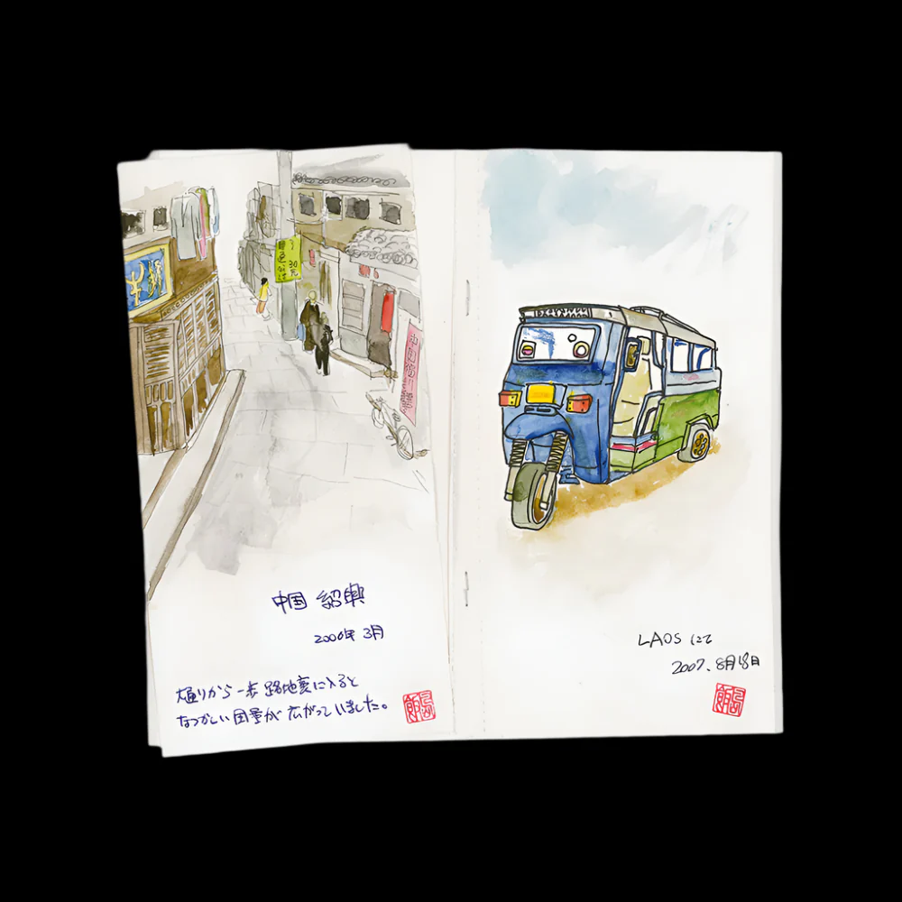TRAVELER'S notebook Refill Sketch Paper Notebook - 012 - Image 2
