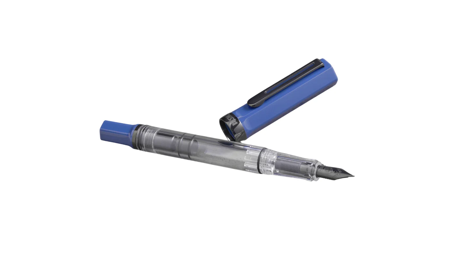 TWSBI ECO Slate Blue with Onyx Trim Fountain Pen