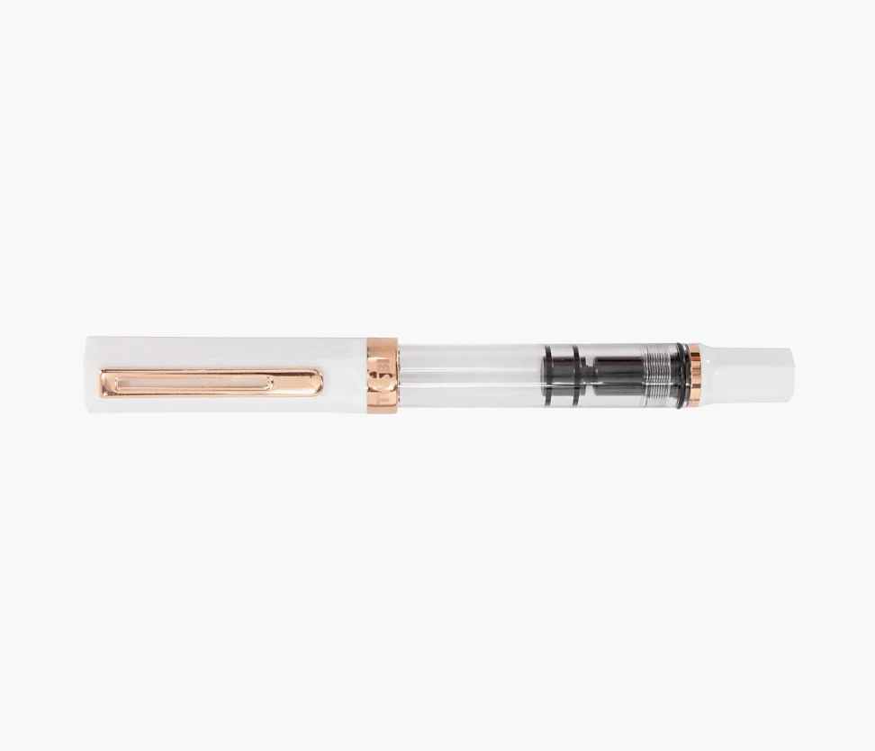 TWSBI ECO White RoseGold Fountain Pen