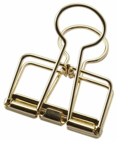 Velos Wire Clip Large - Gold