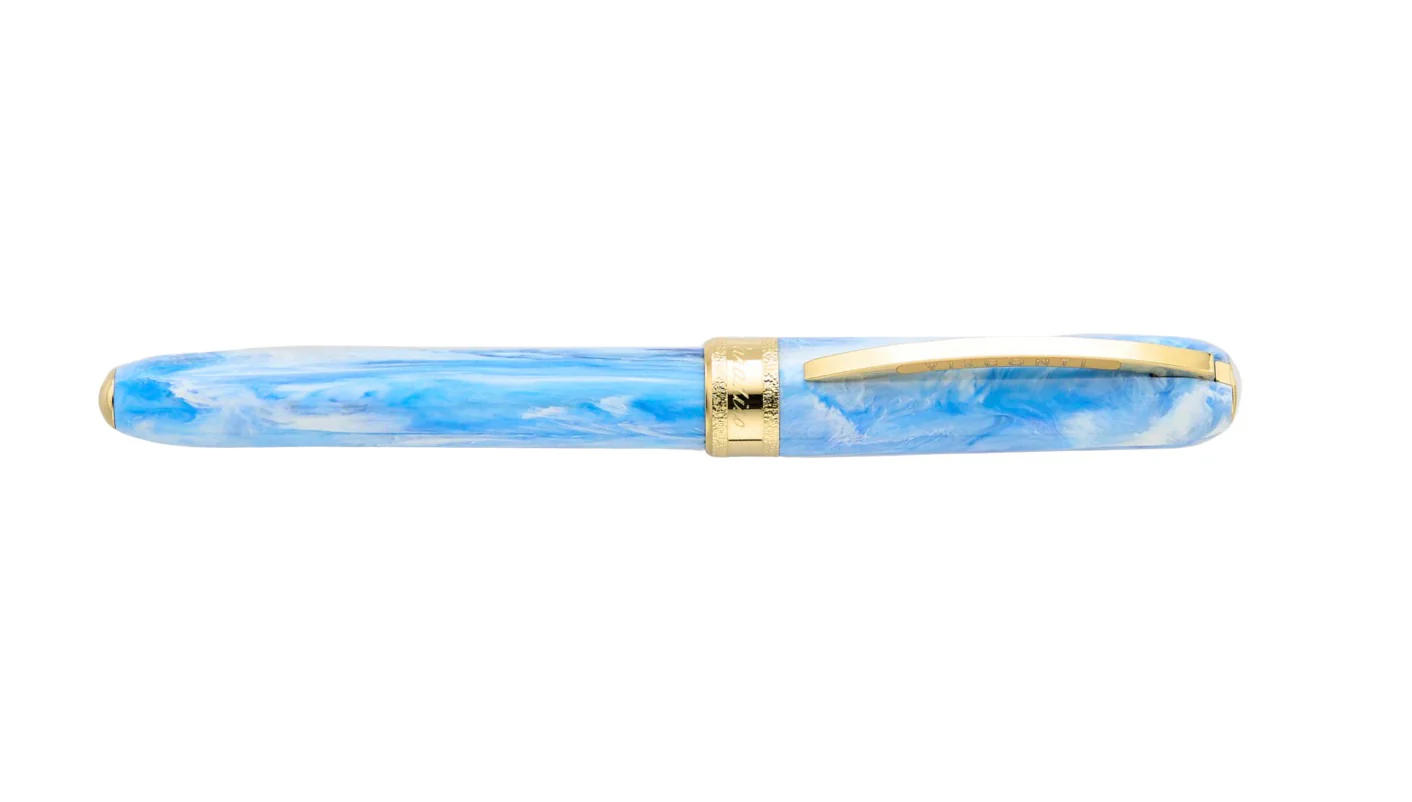 Visconti Divina Comedia Paradiso Fountain Pen (Blue/White) - Image 2